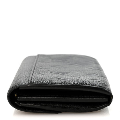 Louis Vuitton Empreinte Sarah Wallet NM Black 9 of 10