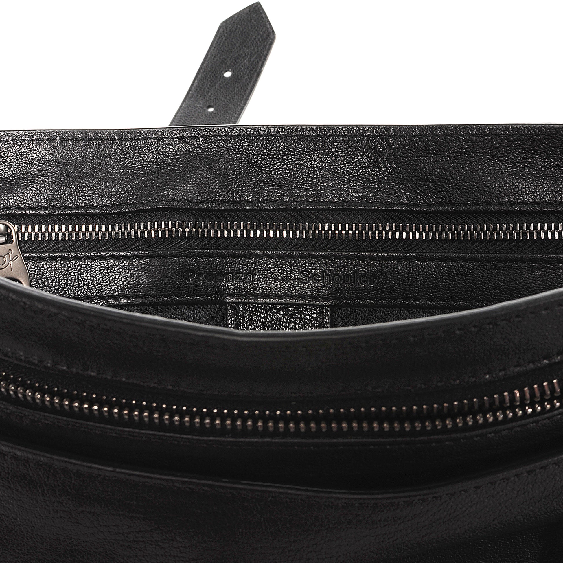 Proenza Schouler Lambskin PS1 Medium Satchel Black 5 of 7