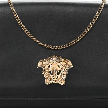 Versace Vitello Palazzo Medusa Evening Clutch Bag Black 7 of 11
