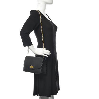 Mulberry Small Classic Grain Calfskin Medium Darley Black 2 of 8