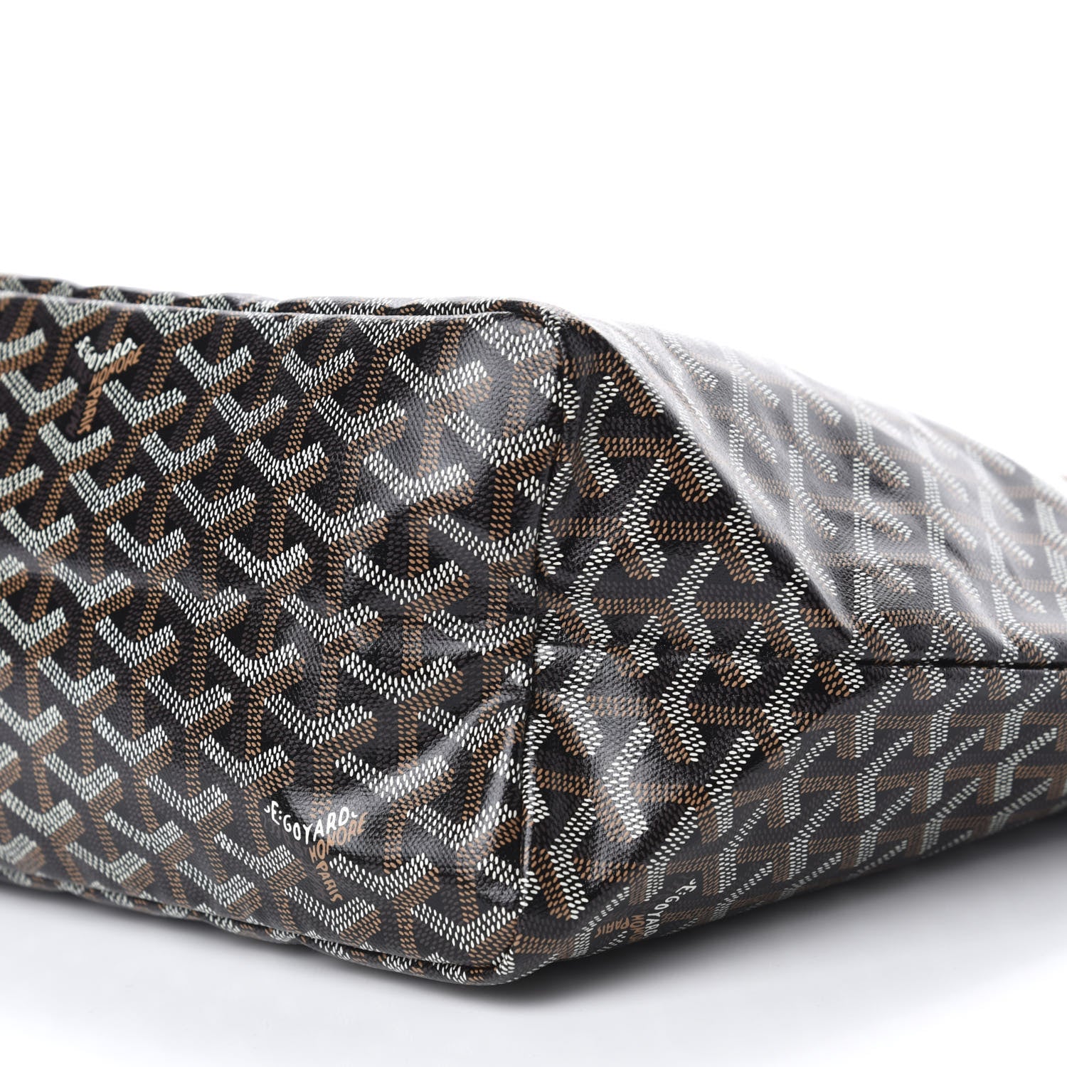 Goyard Goyardine Saint Louis PM Black Gold 7 of 9