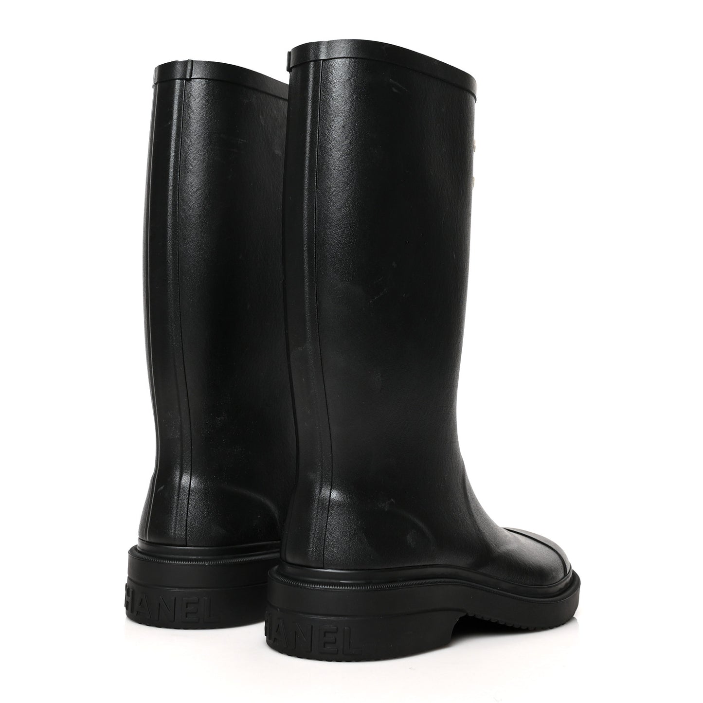 Caoutchouk CC High Boots 37 Black