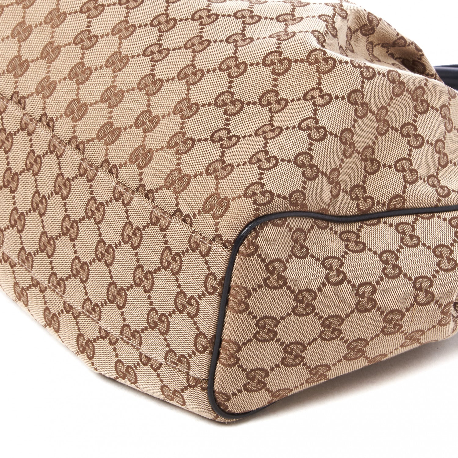 Gucci Monogram Medium Sukey Tote Black 5 of 8