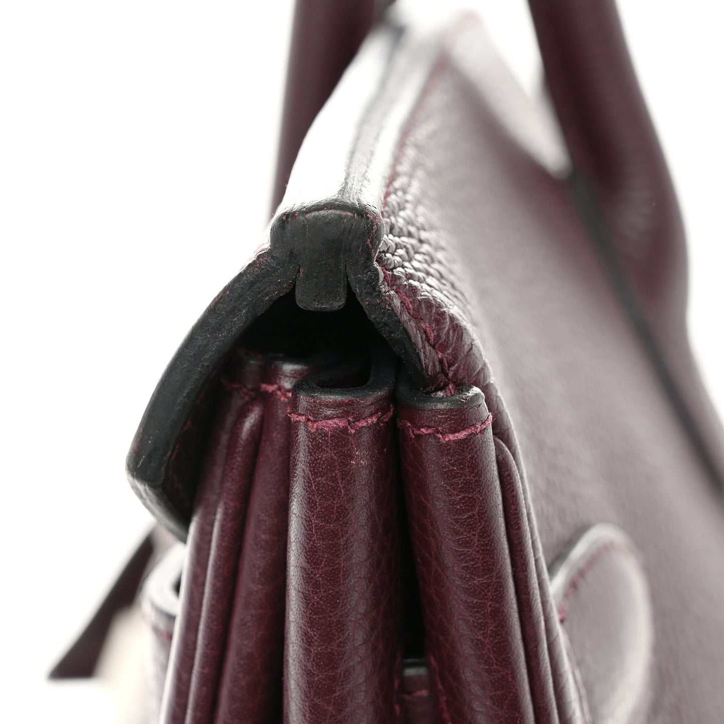 Taurillon Clemence JPG Birkin II 42 Prune