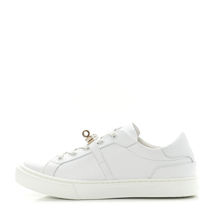 Hermes Calfskin Day Sneakers 39 White 1 of 9