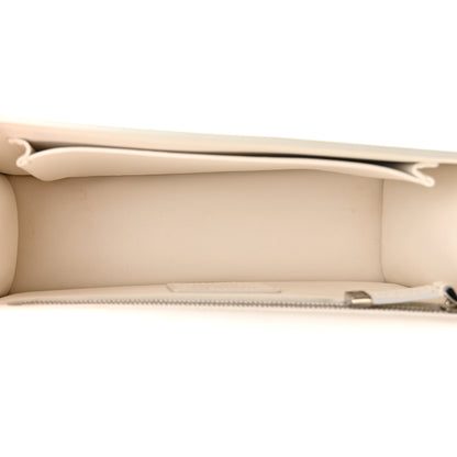 Christian Dior Grained Calfskin 30 Montaigne Chain Flap Bag White 5 of 10