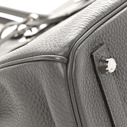 Hermes Togo Birkin 30 Etain 9 of 13