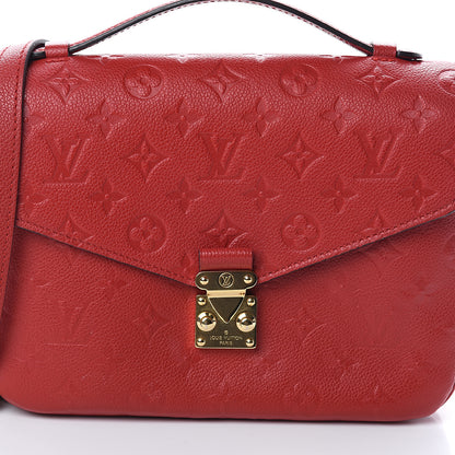 Louis Vuitton Empreinte Pochette Metis Scarlet 6 of 8