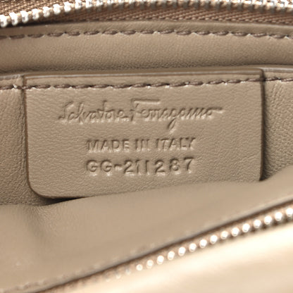 Salvatore Ferragamo Calfskin Small Viva Bow Shoulder Bag Bay Leaf 8 of 11