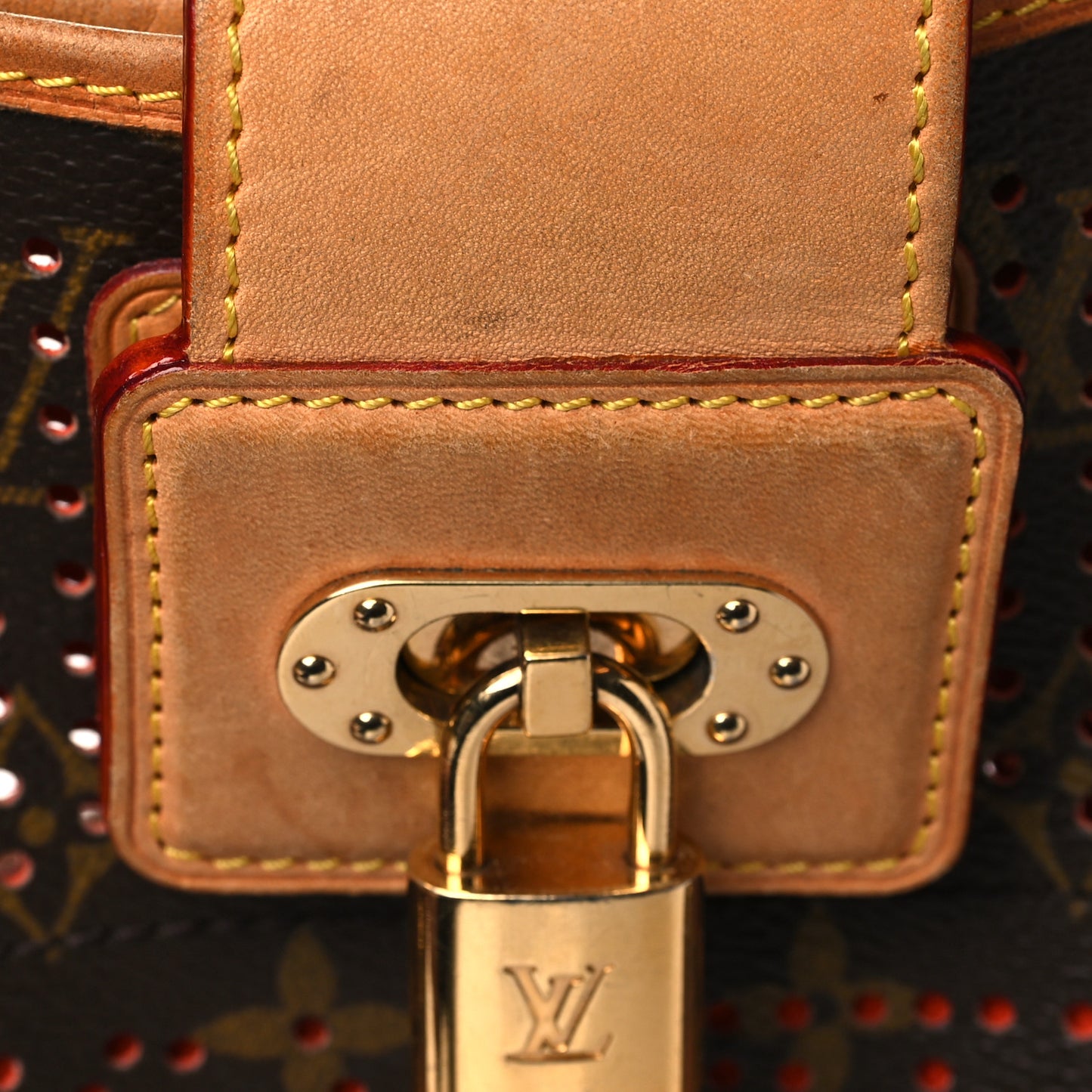 Monogram Perforated Musette Orange