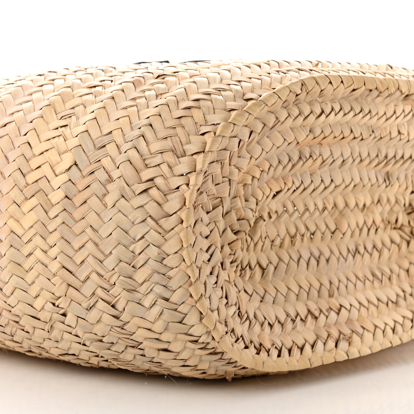 Raffia Large Basket Tote Bag Natural Tan