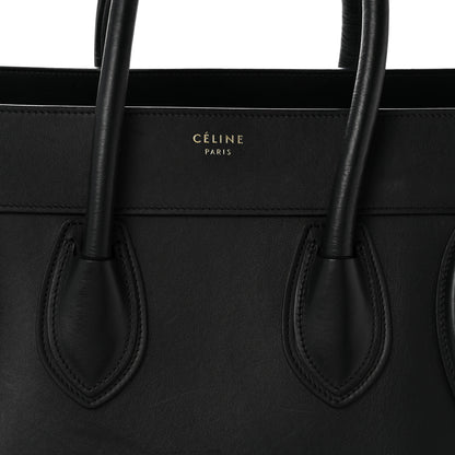 Celine Smooth Calfskin Mini Luggage Black 7 of 15