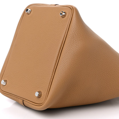 Hermes Taurillon Clemence Picotin Lock 18 PM Biscuit 9 of 10