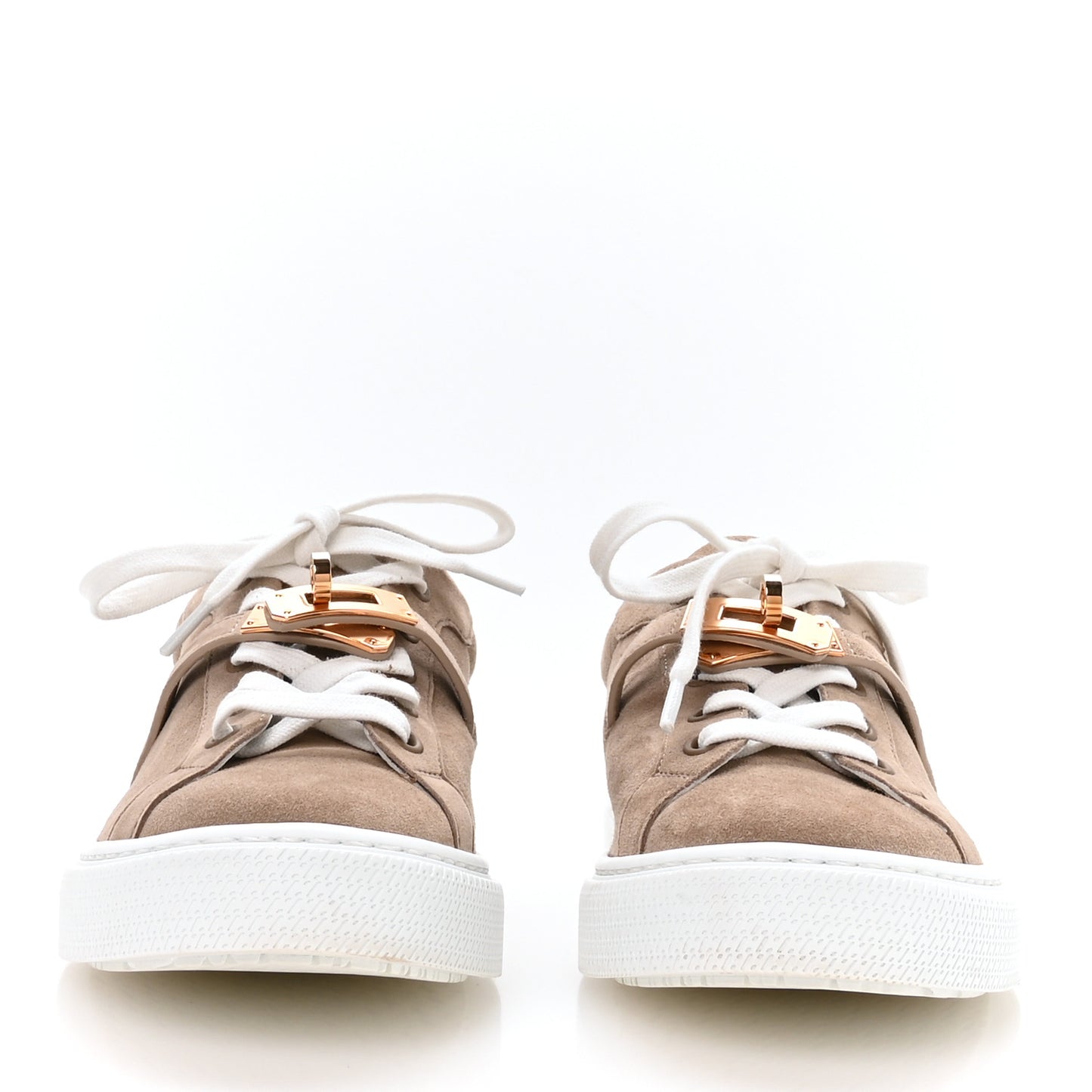 Chevre Velours Mens Day Sneakers 37.5 Beige Sable