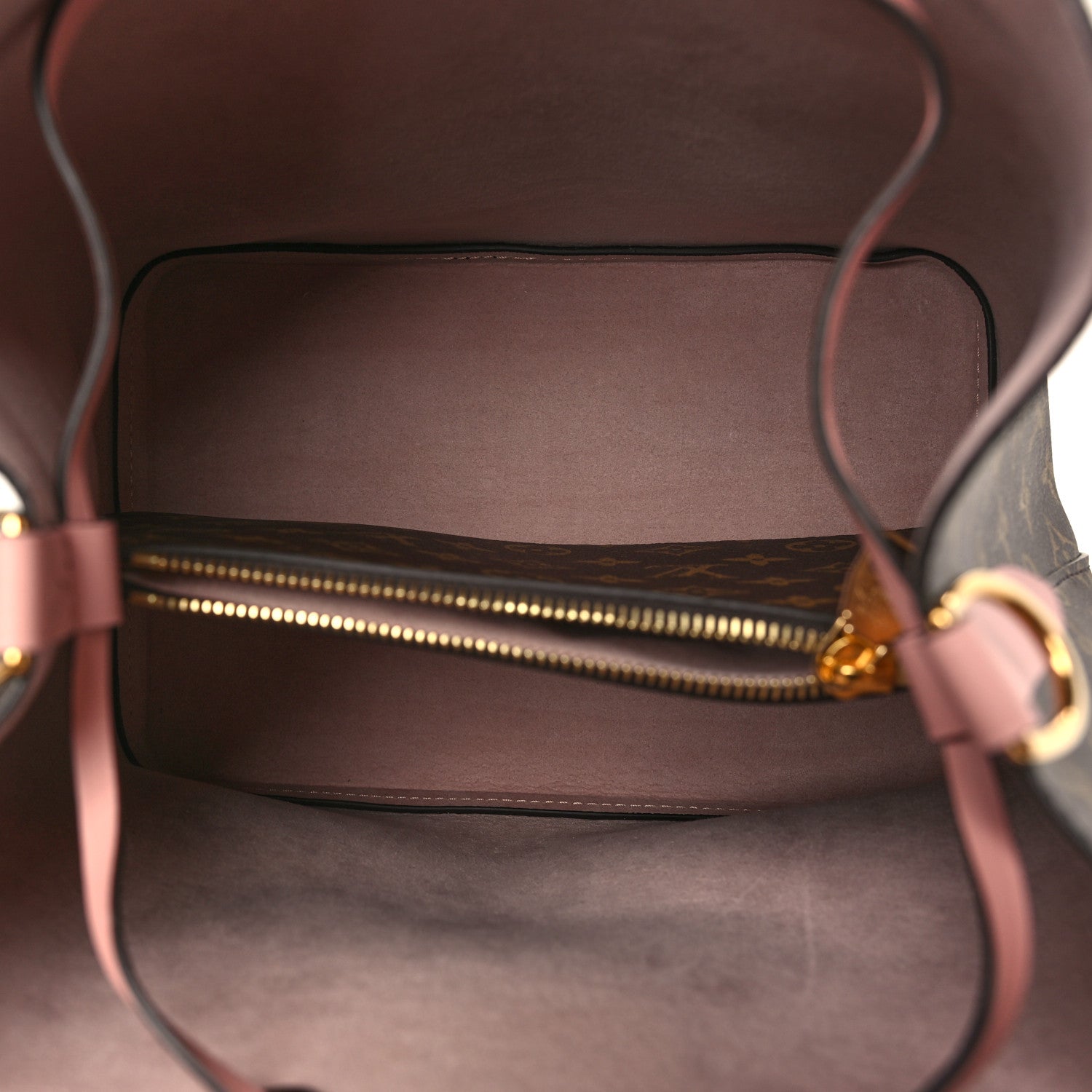 Louis Vuitton Monogram Neonoe MM Rose Poudre 5 of 8