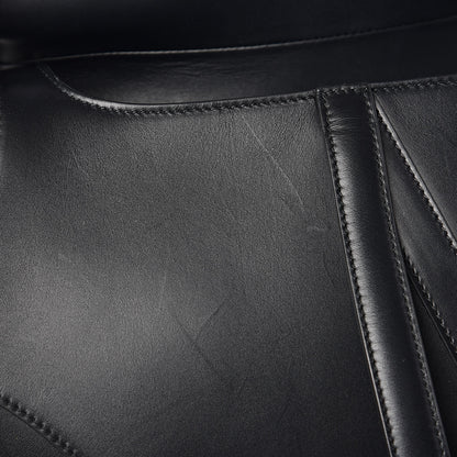 Christian Dior Calfskin Saddle Bag Black 12 of 12