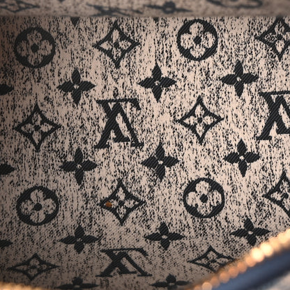 Louis Vuitton Monogram Jacquard Denim Speedy Bandouliere 25 Bleu 5 of 10