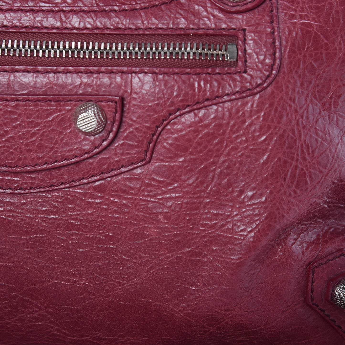 Agneau Giant 12 Silver Hardware City Cassis