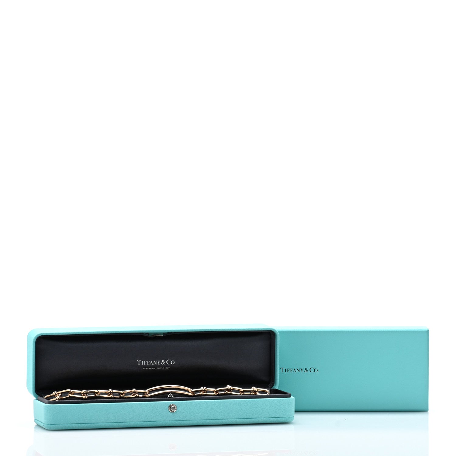 Tiffany 18K Rose Gold Extra Large HardWear Link Bracelet 4 of 4