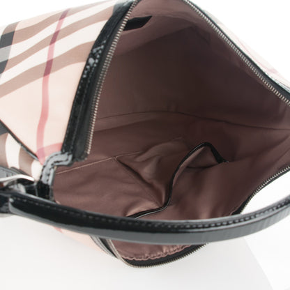 Burberry Nova Check Medium Moore Hobo Black 5 of 9