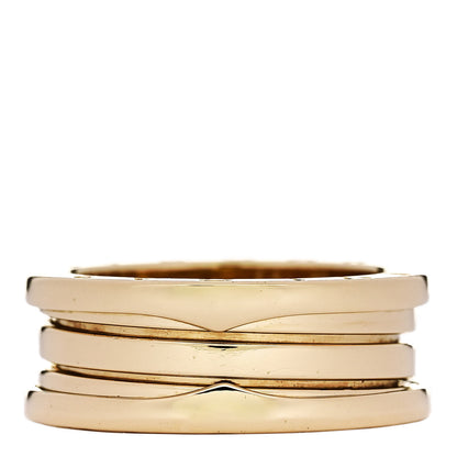 Bulgari 18K Yellow Gold B.Zero1 Three-Band Ring 59 8.75 1 of 4
