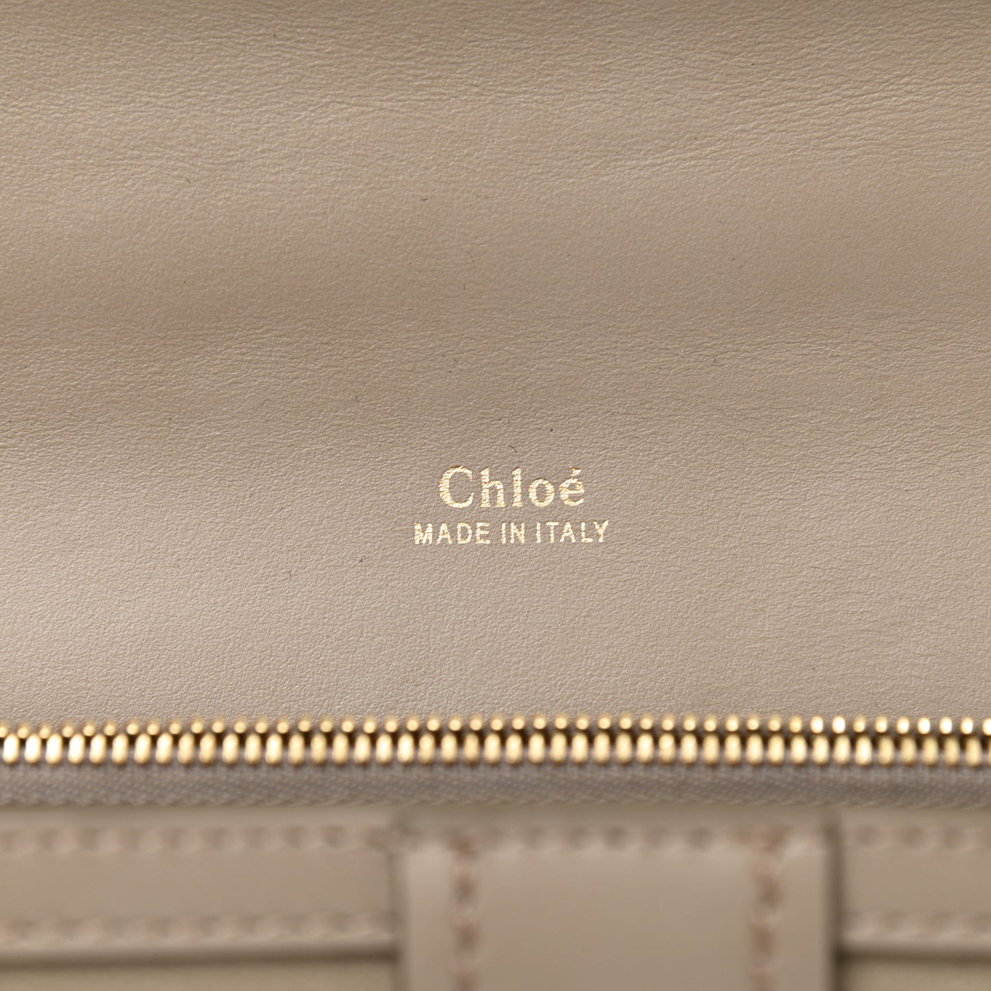 Shiny Goatskin Calfskin Mini Aby Chain Shoulder Bag Motty Grey