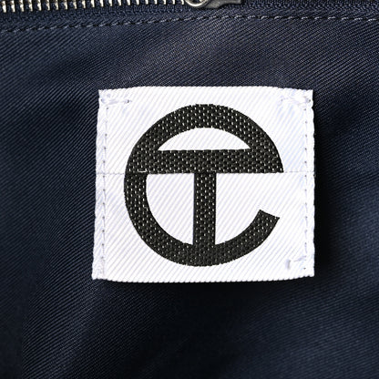 Telfar Vegan Leather Large Shopping Bag Navy 6 of 8