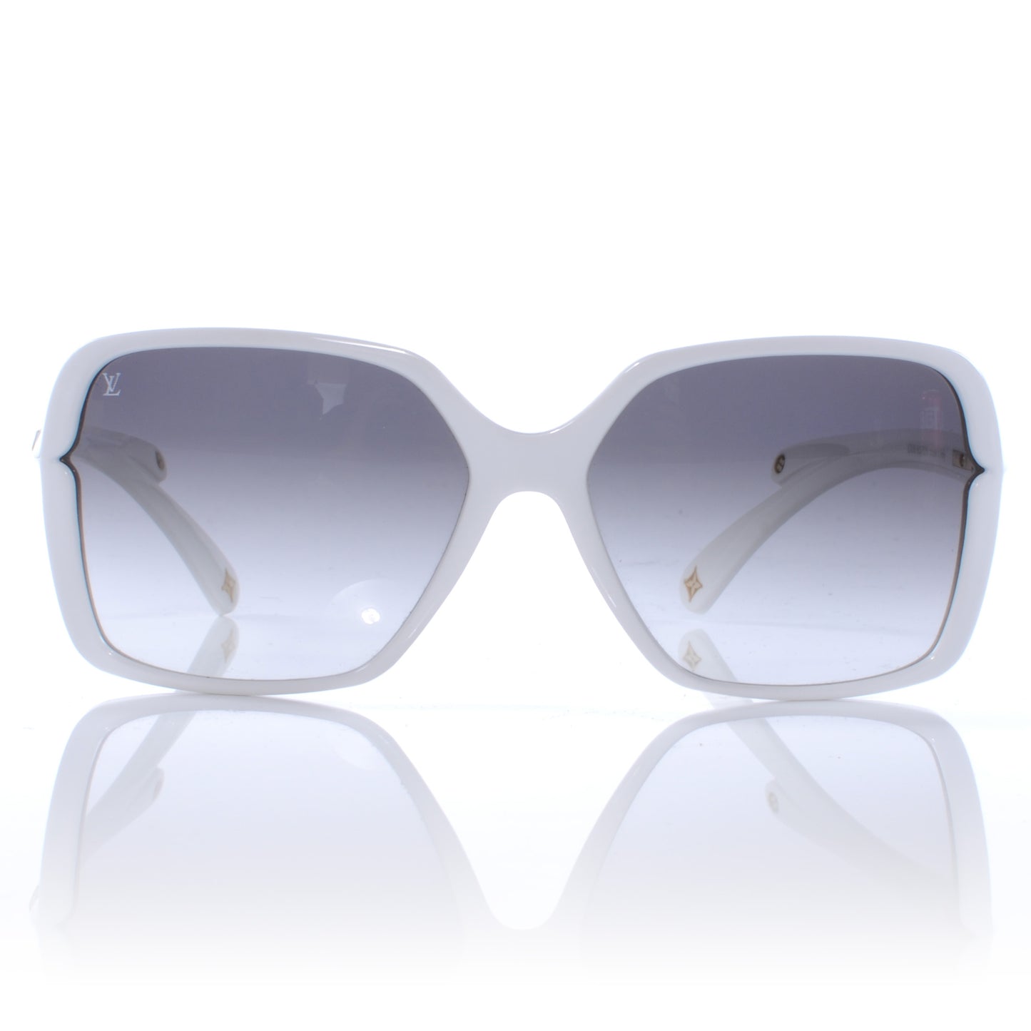 Flore Carre Sunglasses White