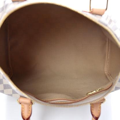 Louis Vuitton Damier Azur Speedy 30 7 of 9