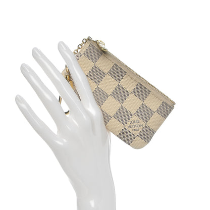 Louis Vuitton Damier Azur Key Pouch 2 of 11