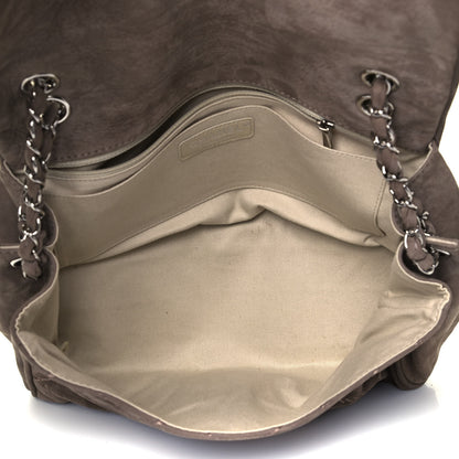 Chanel Suede Ultimate Stitch Flap Light Grey 5 of 9