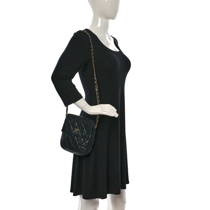 Chanel Lambskin Quilted Extra Mini Flap Black 2 of 10