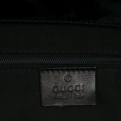 Gucci Patent Large D Gold Tote Black 6 of 8