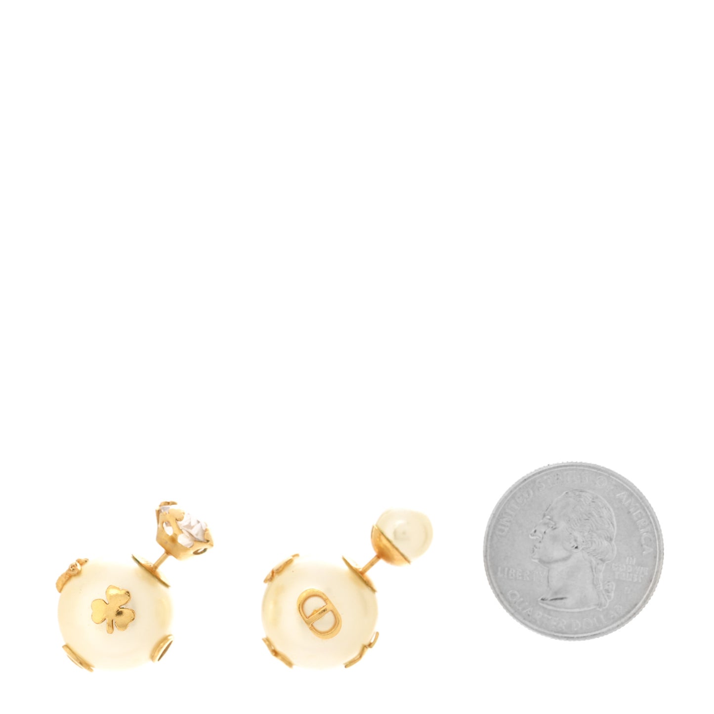 Mise En Dior Tribal Crystal Charm Earrings