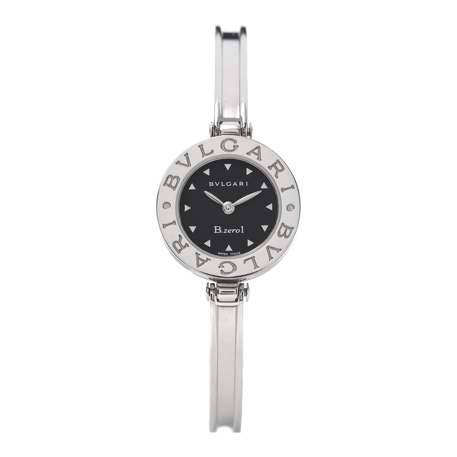 Bulgari Stainless Steel 22mm B.Zero1 Quartz Watch Black 1 of 7