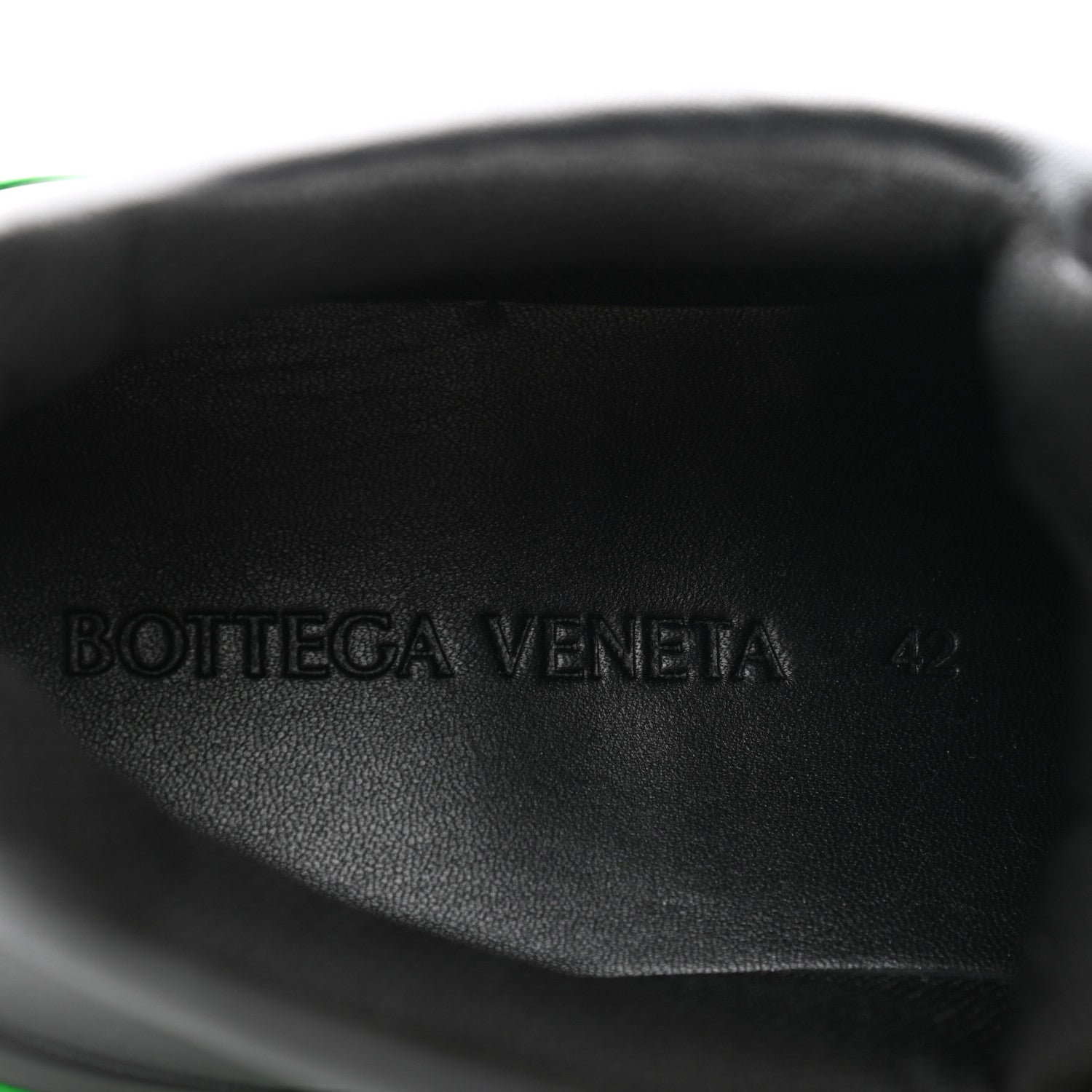 Bottega Veneta Nappa Mens Flash Slip On Sneakers 42 Black Grass 7 of 8