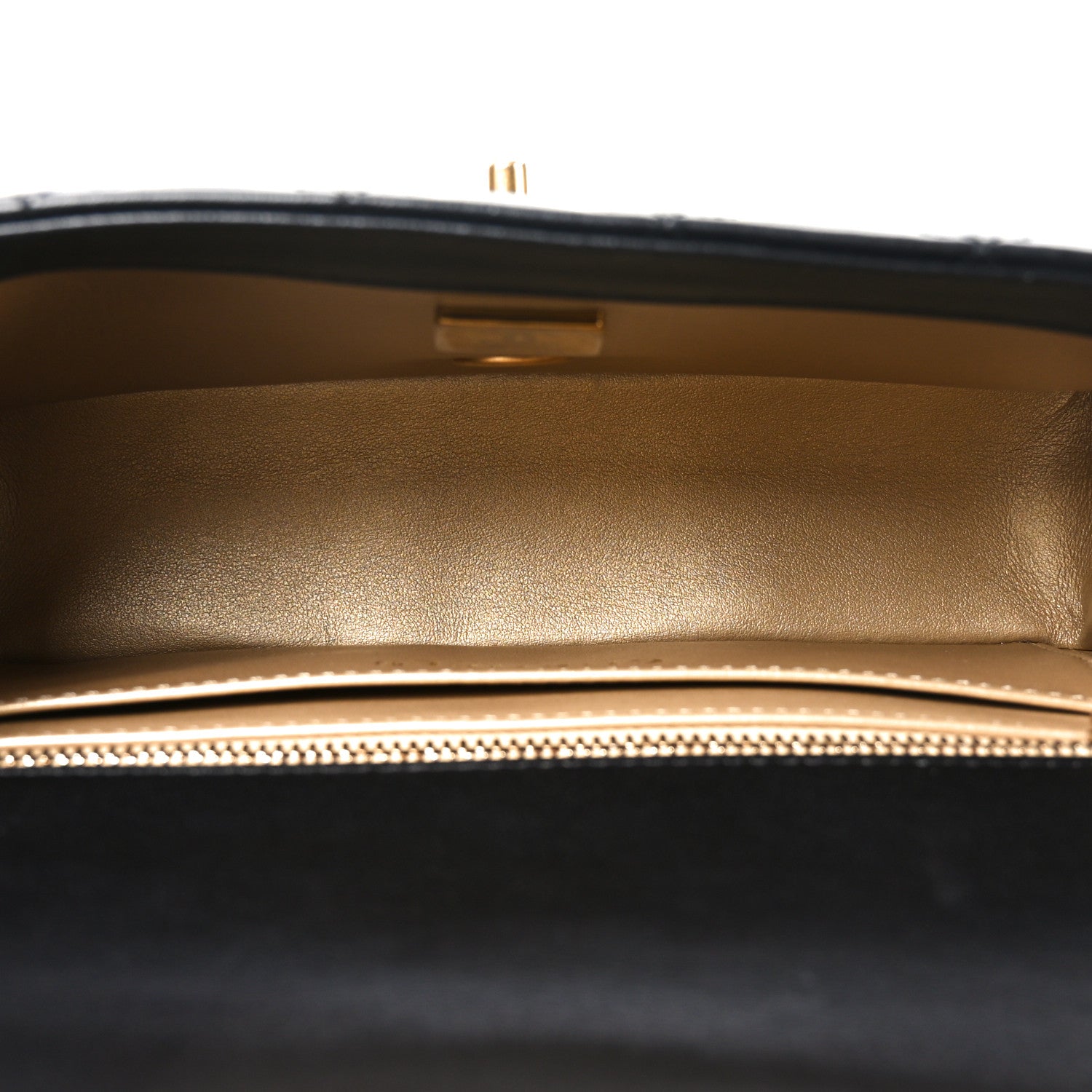 Chanel Lambskin Quilted Mini Rectangular Pearl Crush Flap Black 5 of 11