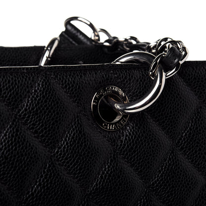 Chanel Caviar Quilted Grand Shopping Tote GST Black 9 of 11