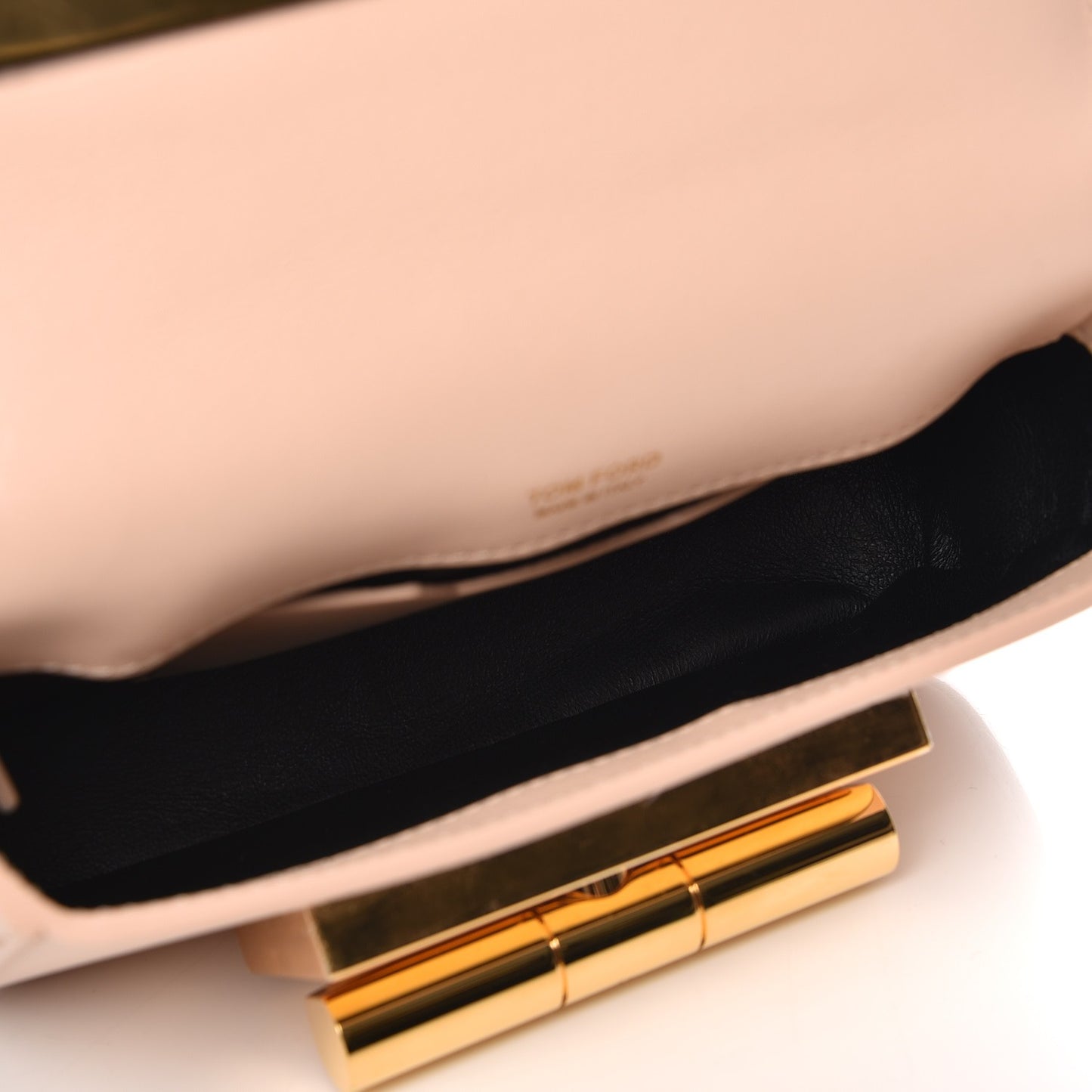 Calfskin Small Natalia Chain Bag Nude