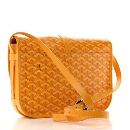 Goyard Goyardine Belvedere II MM Messenger Bag Yellow 3 of 10