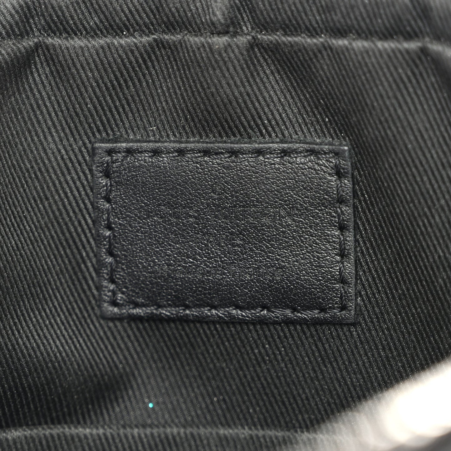 Calfskin Monogram Shadow Duo Messenger Black