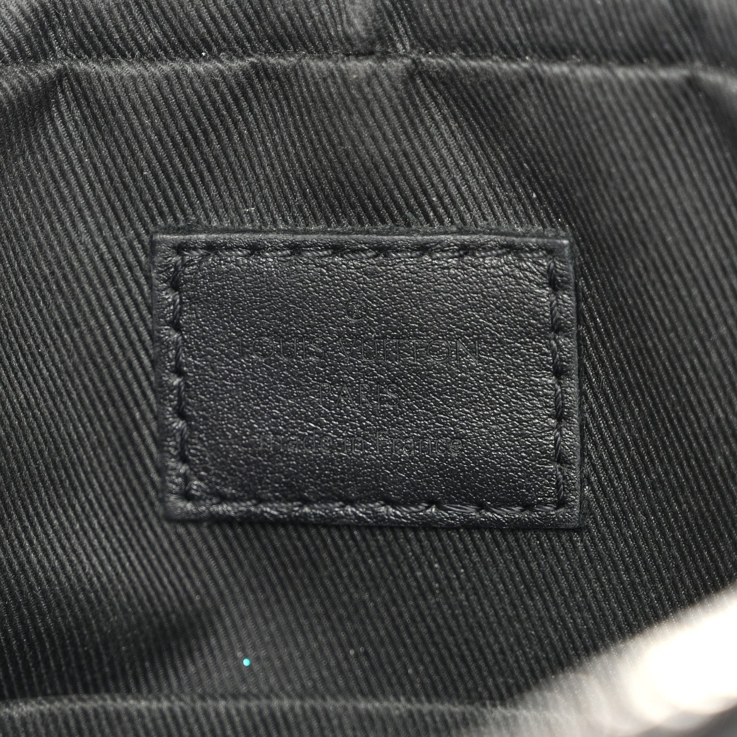 Louis Vuitton Calfskin Monogram Shadow Duo Messenger Black 6 of 10