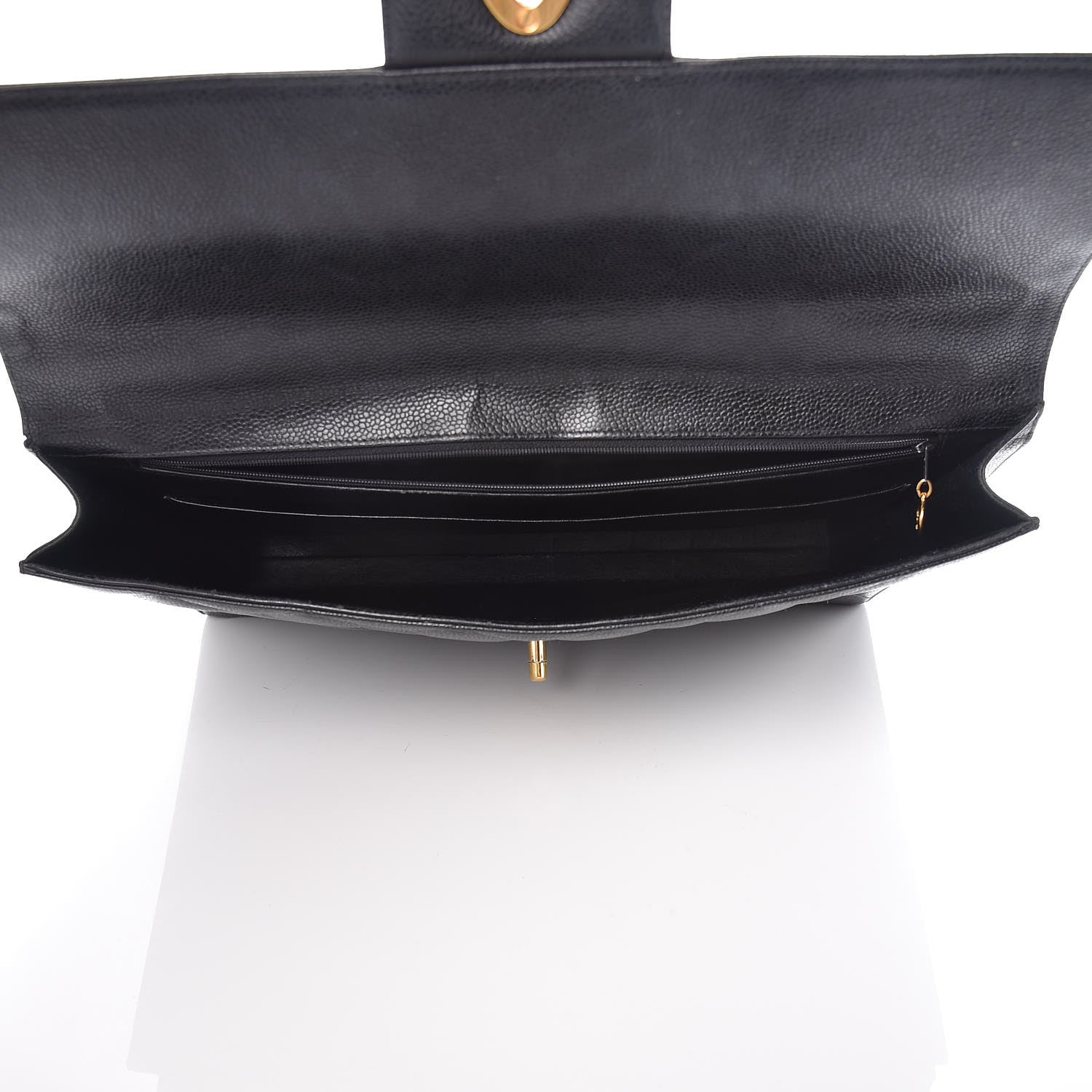 Chanel Caviar Quilted Briefcase Laptop Bag Black 5 of 14