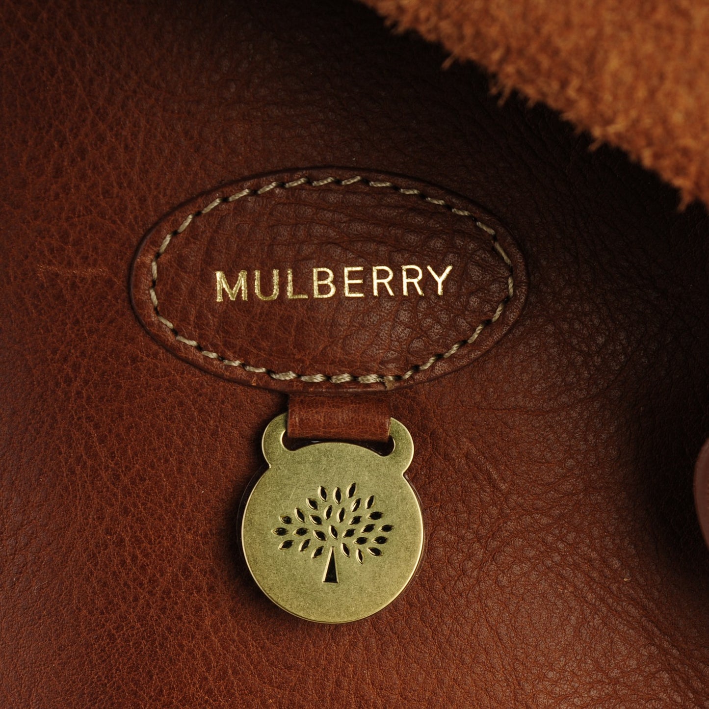 Natural Leather Bayswater Oak