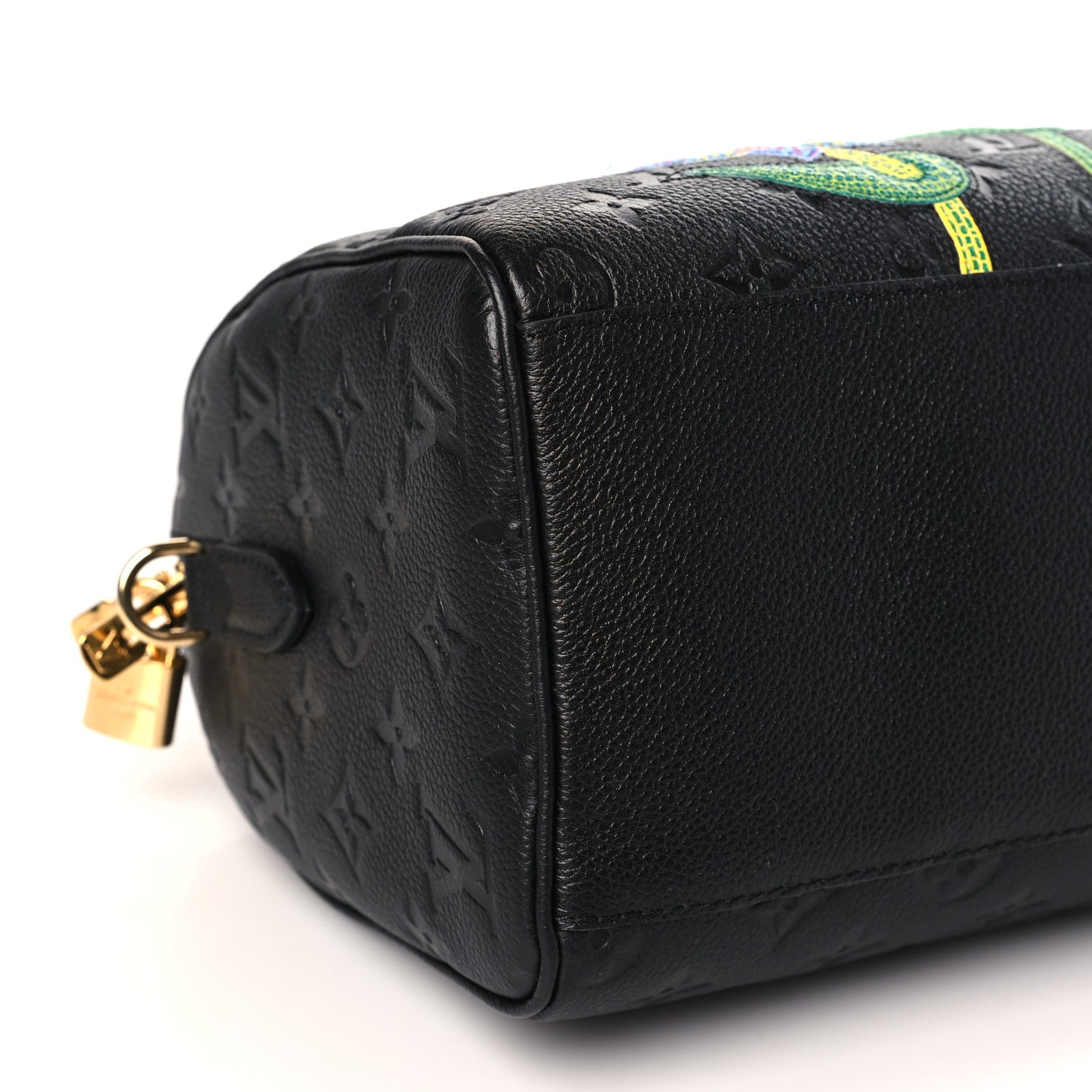 Louis Vuitton LV X YK Empreinte Speedy Bandouliere 25 Black 7 of 8