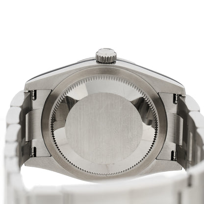 Rolex Stainless Steel 34mm Oyster Perpetual Watch Bright Black 124200 4 of 5