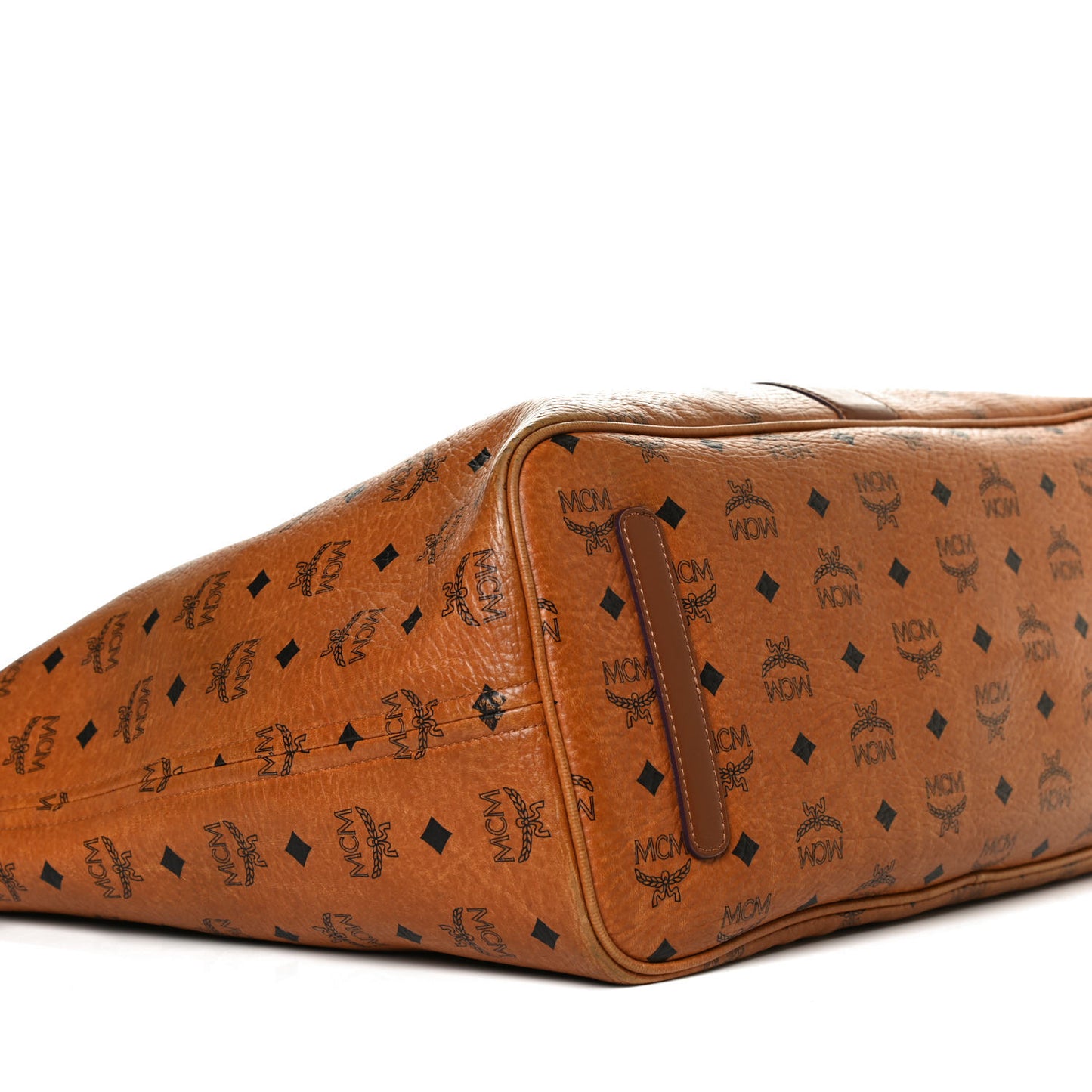 Visetos Large Liz Reversible Shopper Tote Cognac