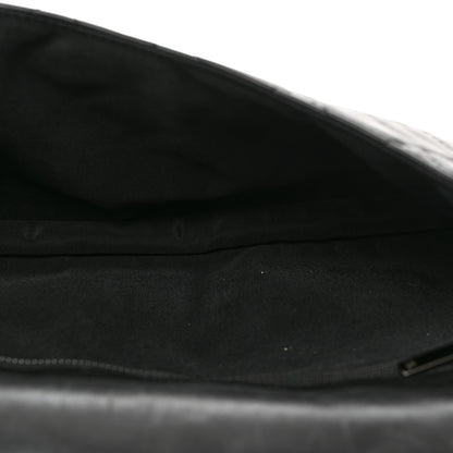 Chanel Lambskin Quilted Jumbo Roll 2.55 Reissue Clutch Black 5 of 11