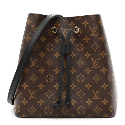 Louis Vuitton Monogram Neonoe MM Black 1 of 9