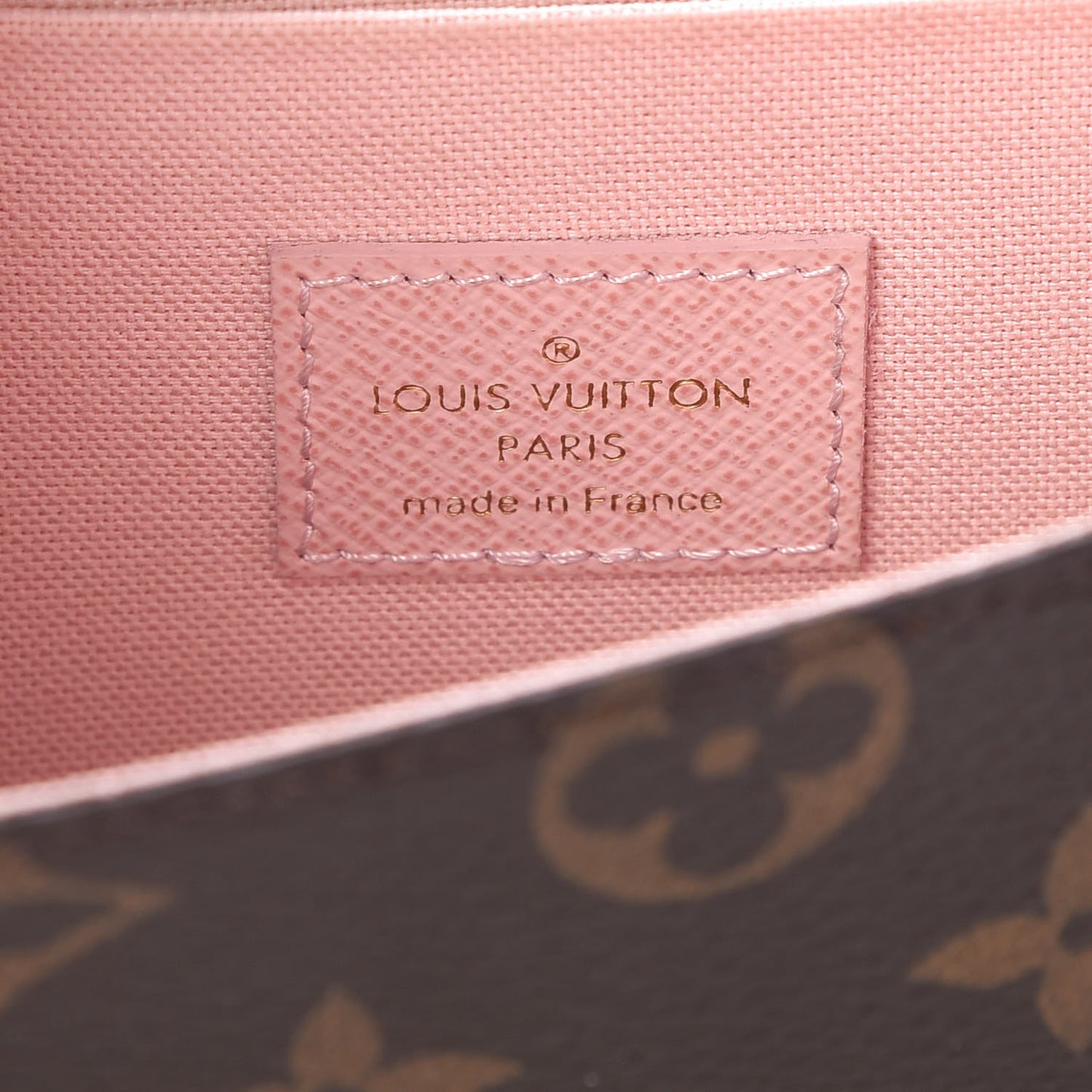 Monogram Lovely Birds Pochette Felicie Chain Wallet